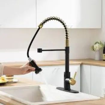 Brass Kitchen Faucet